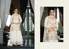 Rangoli Black And White By Eba Chinon Readymade Suit Wholesale Price In Surat